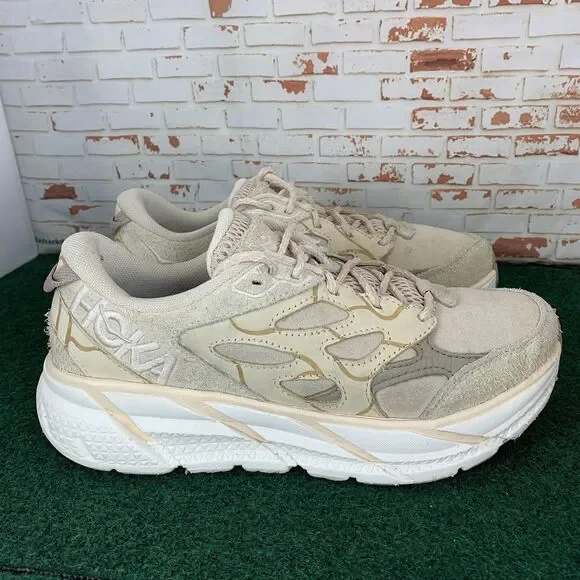 Hoka One One Elite Terrain System Clifton L Suede size 7 1150910-GTL - Picture 2 of 12